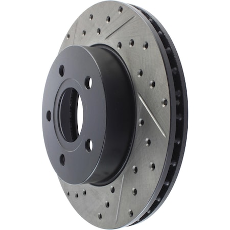 Centric Parts Sport Drilled/Slotted Brake Rotor, 127.67042R 127.67042R